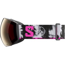 Лижні окуляри Salomon Radium Prime Sigma - чорно/рожеві