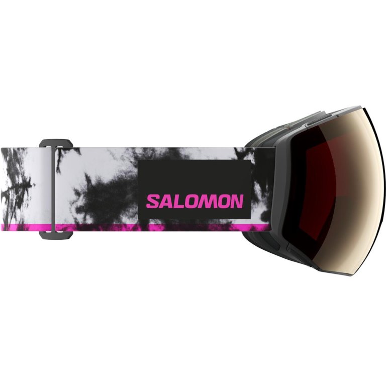 Лижні окуляри Salomon Radium Prime Sigma - чорно/рожеві