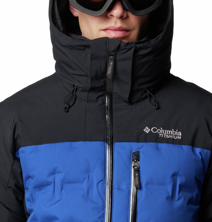 Пуховик Columbia Wild Card™ IV Down Jacket M - синій/чорний