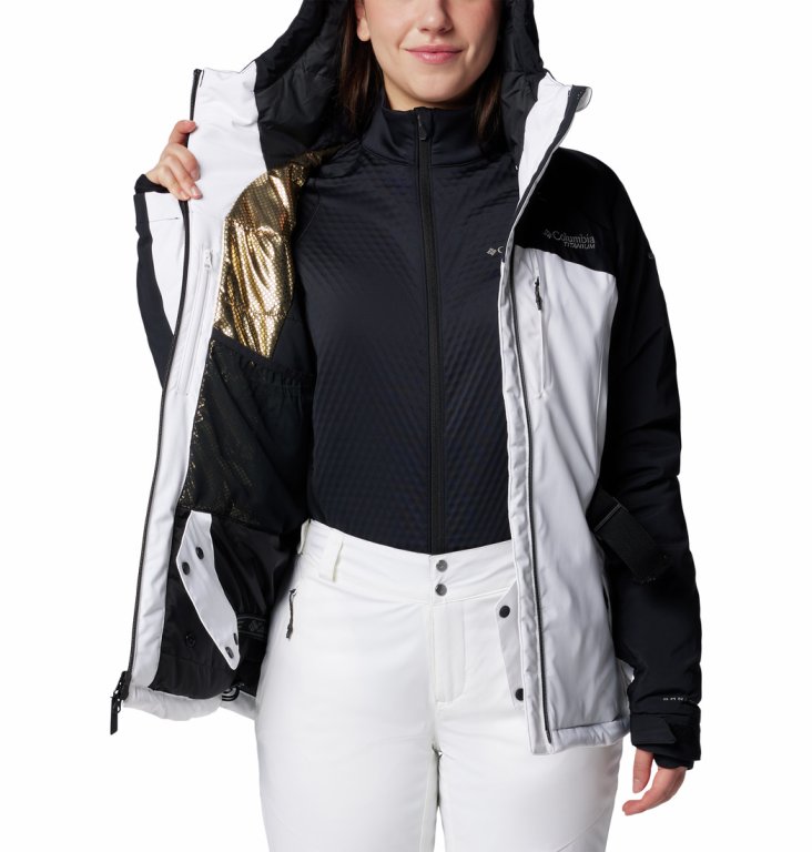 Куртка Columbia Cirque Bowl™ Insulated Jacket W - білий/чорний