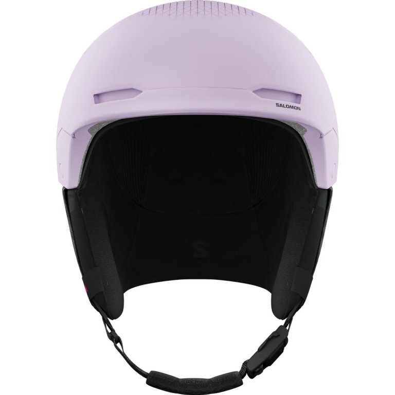 Лижний шолом Salomon Husk Prime Mips - фіолетовий