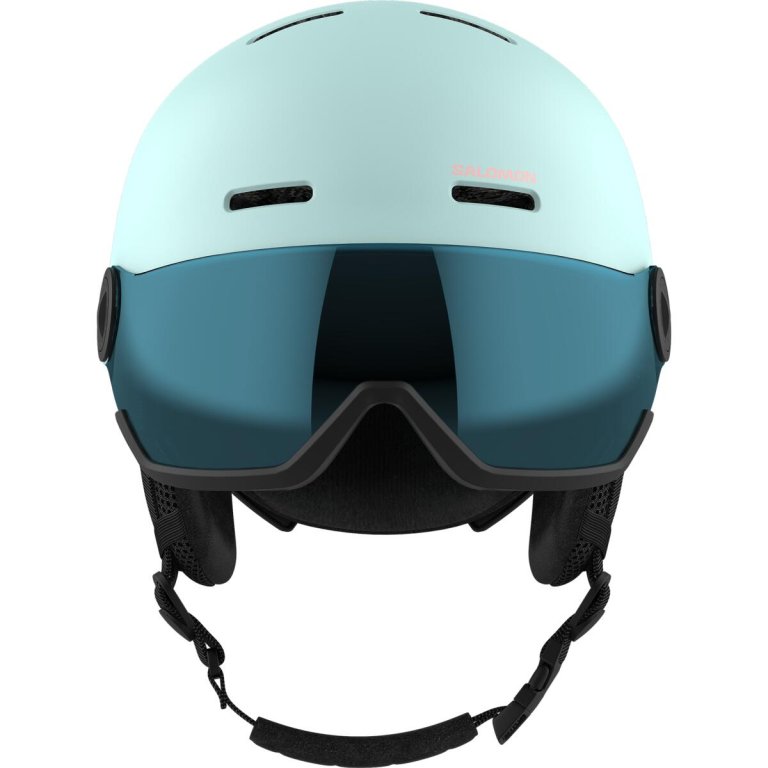 Лижний шолом Salomon Orka Visor K - синій