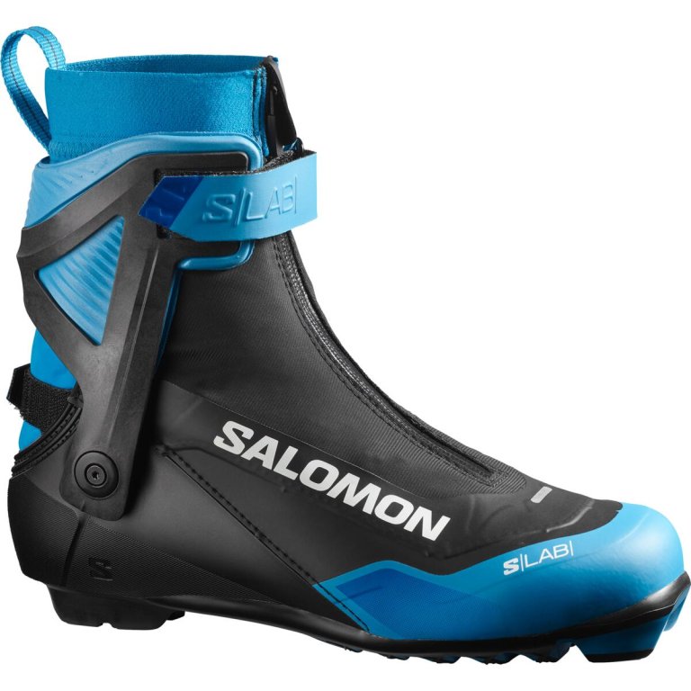Boty na běžky Salomon S/Lab Skiath Cs J - modrá/černá