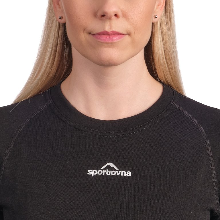 Футболка Sportovna W - чорна