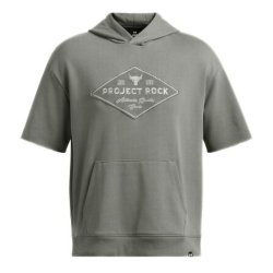 Худі Under Armour Project Rock HWT SS Hoodie Tools M - зелений