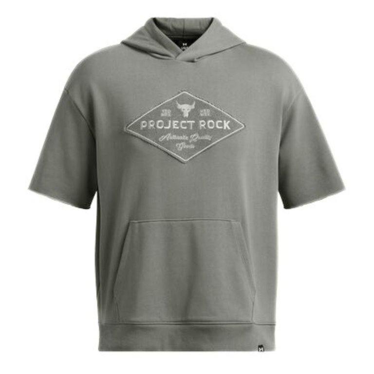 Худі Under Armour Project Rock HWT SS Hoodie Tools M - зелений