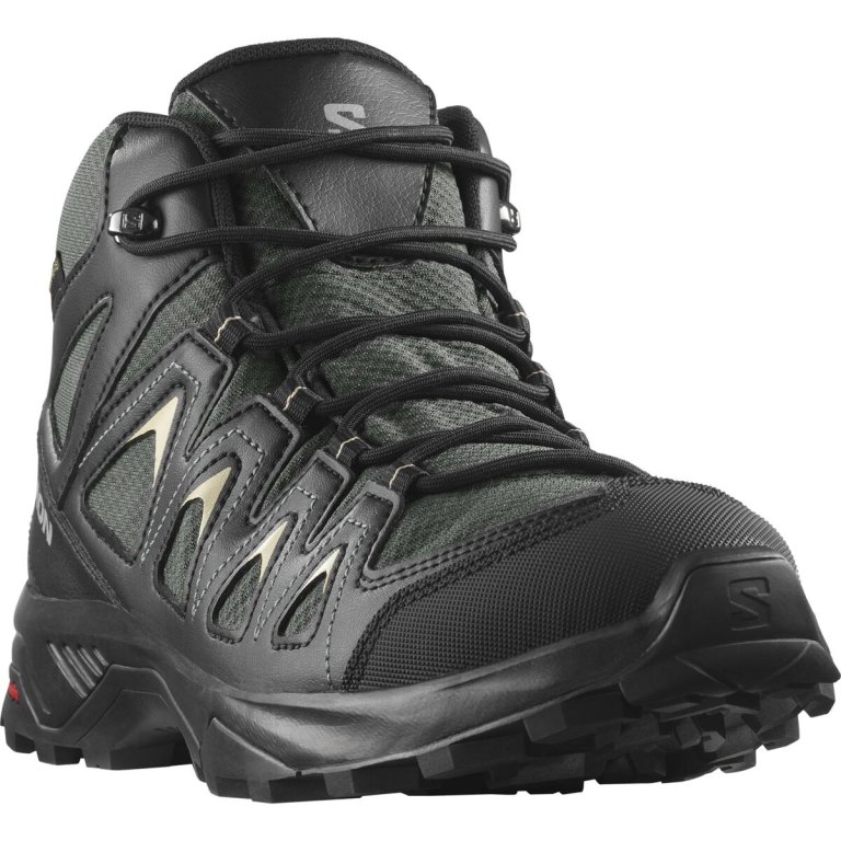 Взуття Salomon X Braze Mid GTX M - чорний/зелений