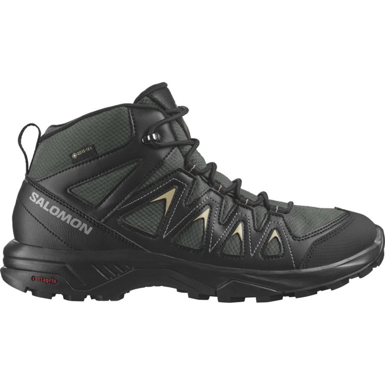 Взуття Salomon X Braze Mid GTX M - чорний/зелений