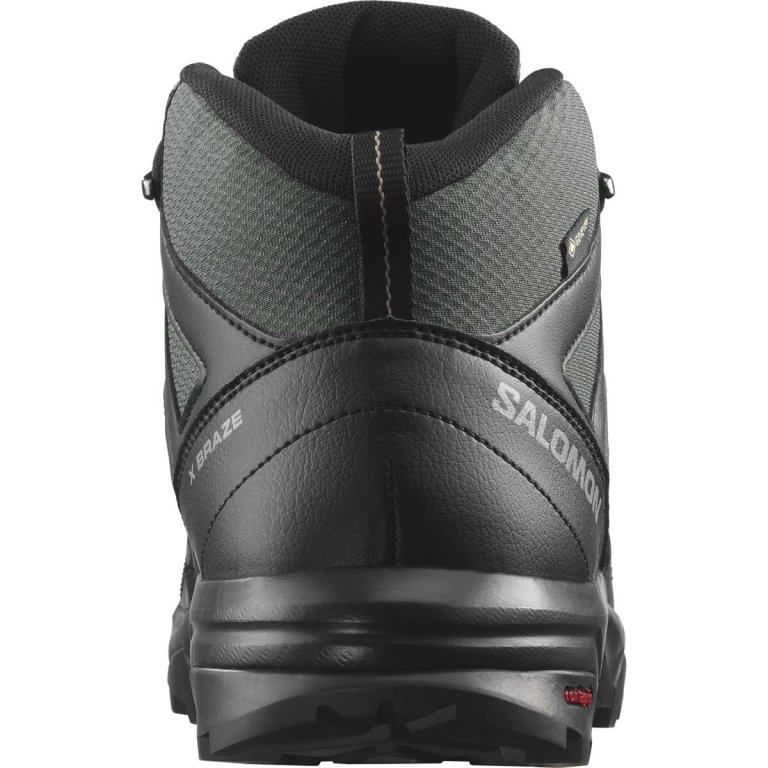 Взуття Salomon X Braze Mid GTX M - чорний/зелений