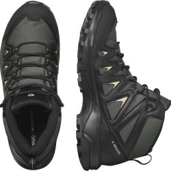 Взуття Salomon X Braze Mid GTX M - чорний/зелений
