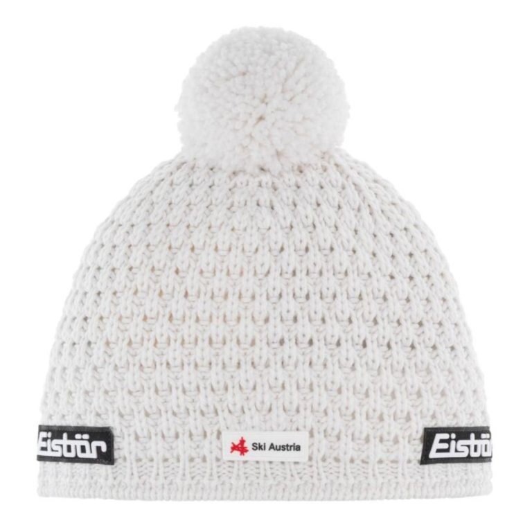 Шапка Eisbär Trail Pompon MÜ - білий