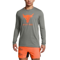 Футболка Under Armour UA Project Rock Brahma Bull LS M - зелена
