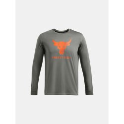Футболка Under Armour UA Project Rock Brahma Bull LS M - зелена