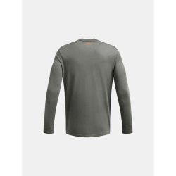 Футболка Under Armour UA Project Rock Brahma Bull LS M - зелена