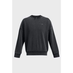 Кофта Under Armour Icon HWT Flc Wash OS Crew M - чорний