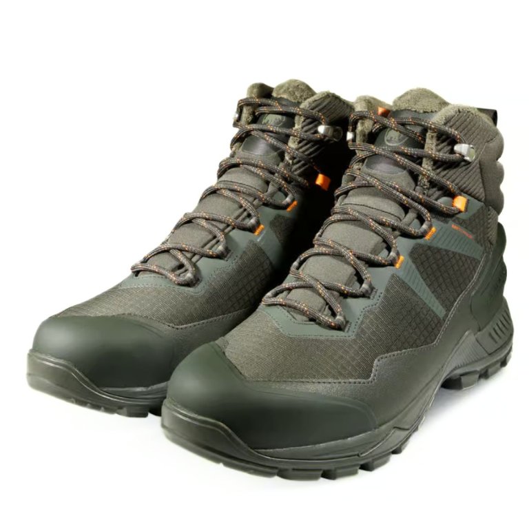 Взуття Mammut Blackfin III Mid DT M - темно-зелені