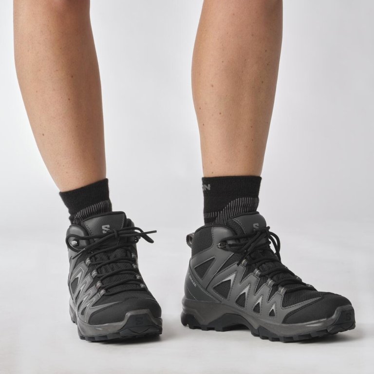 Взуття Salomon X Braze Mid GTX W - сірий / чорний