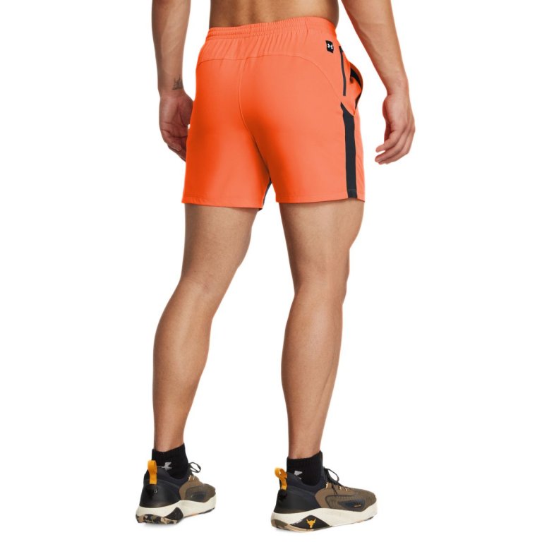 Шорти Under Armour Project Rock Ultimate 5" Training Short E M - помаранчевий