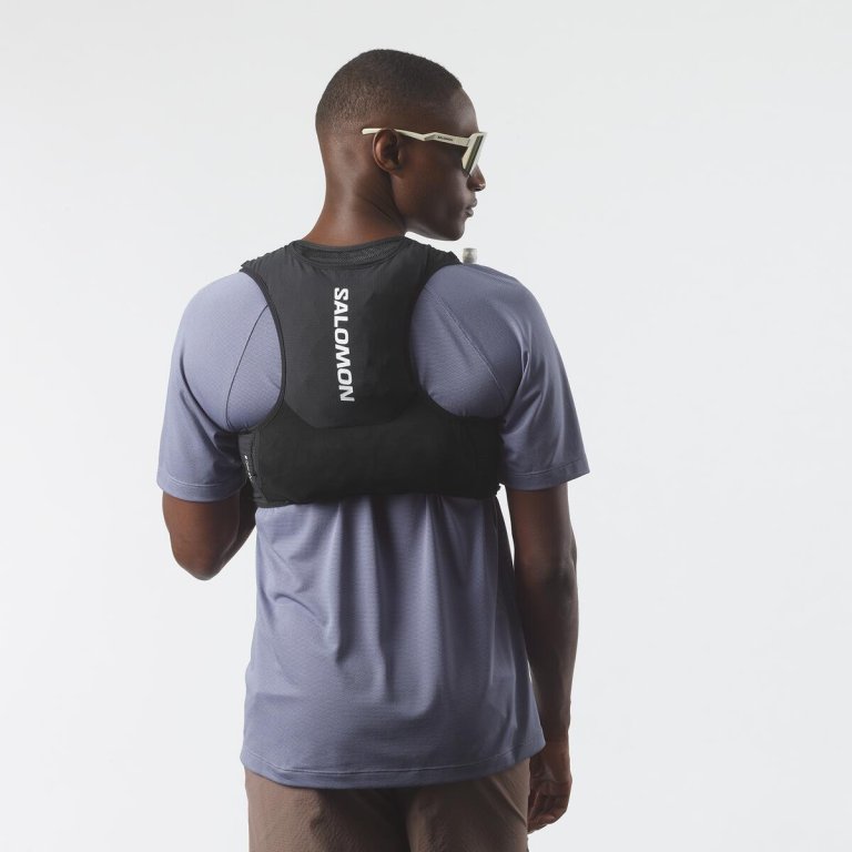 Жилет Salomon Sense Pro 6 з пляшками - чорний