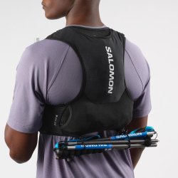 Жилет Salomon Sense Pro 6 з пляшками - чорний