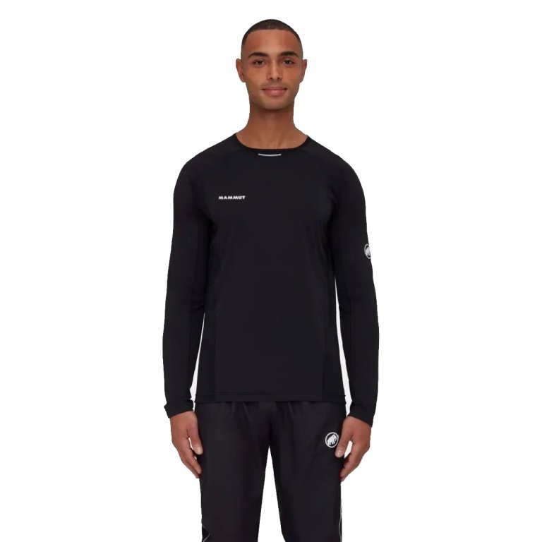 Футболка Mammut Aenergy FL Longsleeve M - чорна