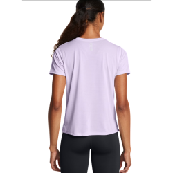 Футболка Under Armour UA Launch Shortsleeve W - фіолетова