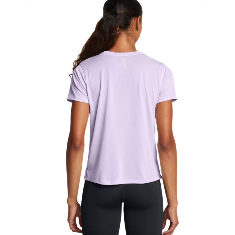Футболка Under Armour UA Launch Shortsleeve W - фіолетова