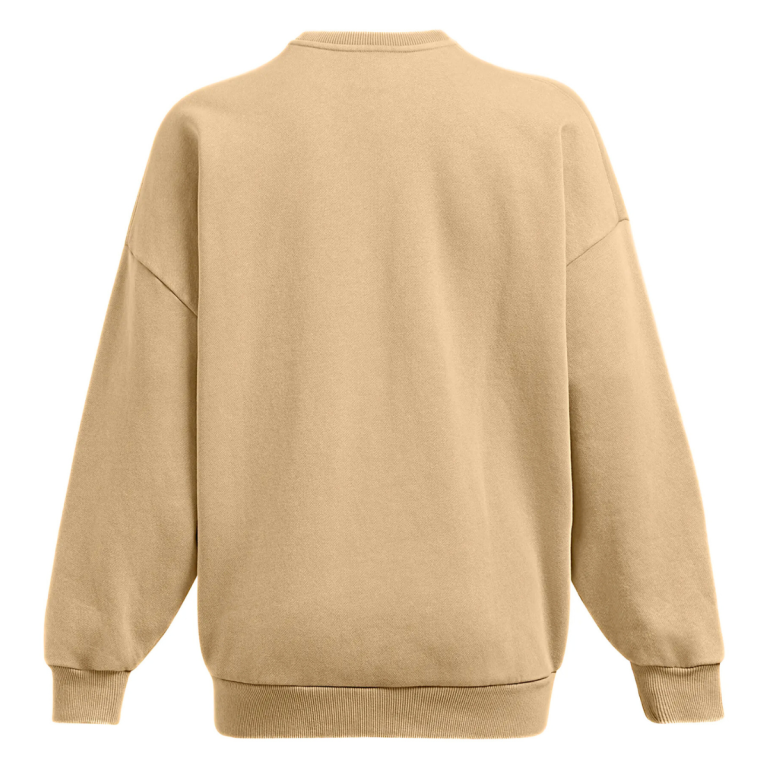 Світшот Under Armour UA Icon HWT Flc OS Crew W - бежевий