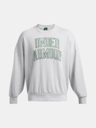 Mikina Under Armour Icon HWT Terry OS Crew M - šedá