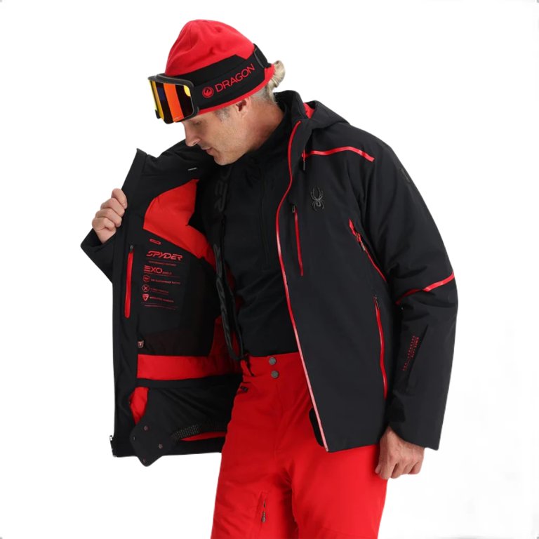 Bunda Spyder Vanqysh M - černá