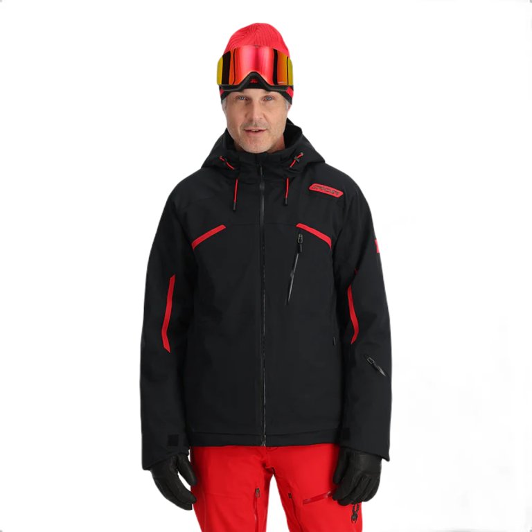 Bunda Spyder Leader M - čierna