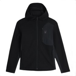 Mikina Spyder Bandit Hooded M - čierna
