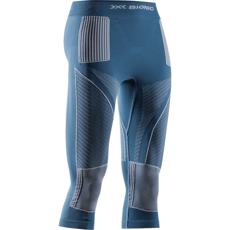 Легінси X-Bionic Energy Accumulator 4.0 Pants 3/4 W - синій/білий