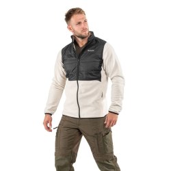 Кофта Columbia Basin Butte™ Full Zip Fleece II M - бежевий/чорний