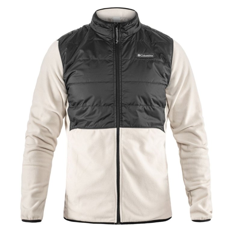 Кофта Columbia Basin Butte™ Full Zip Fleece II M - бежевий/чорний