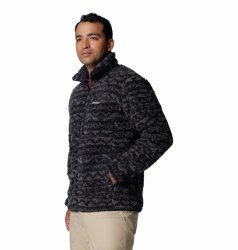 Кофта Columbia Winter Pass™ Printed Fleece II M - сірий/чорний