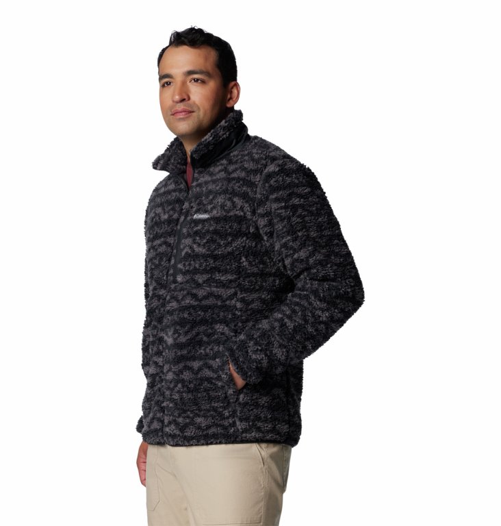 Кофта Columbia Winter Pass™ Printed Fleece II M - сірий/чорний