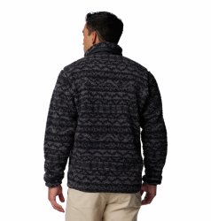 Кофта Columbia Winter Pass™ Printed Fleece II M - сірий/чорний