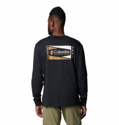 Футболка Columbia North Cascades™ Футболка з довгим рукавом M - чорна