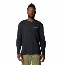Футболка Columbia North Cascades™ Футболка з довгим рукавом M - чорна