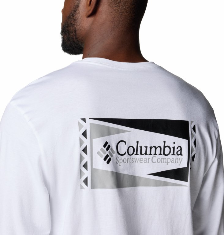 Футболка Columbia North Cascades™ Футболка з довгим рукавом M - біла