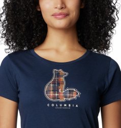 Футболка Columbia Daisy Days™ SS Graphic Tee W - темно-синій