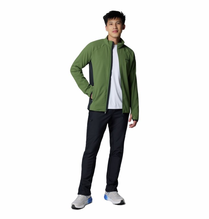 Кофта Columbia Spectre Ridge™ Tech Fleece FZ II M - зелений/чорний