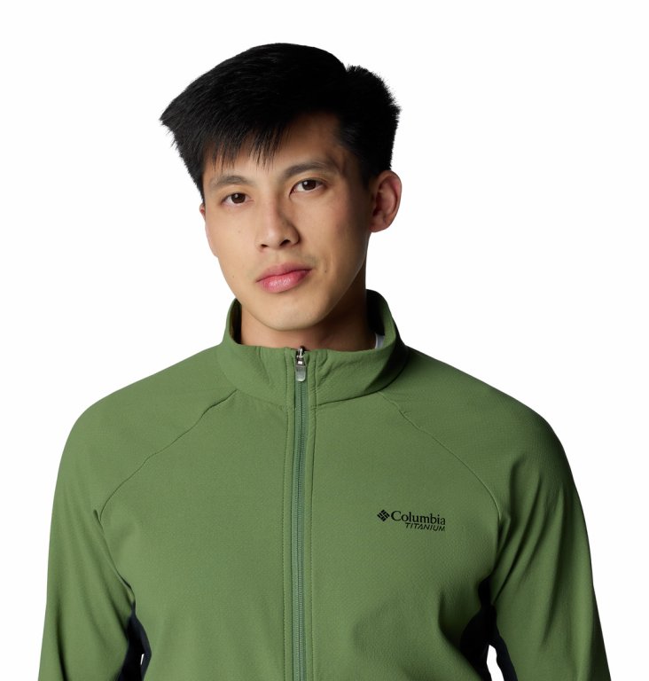 Кофта Columbia Spectre Ridge™ Tech Fleece FZ II M - зелений/чорний