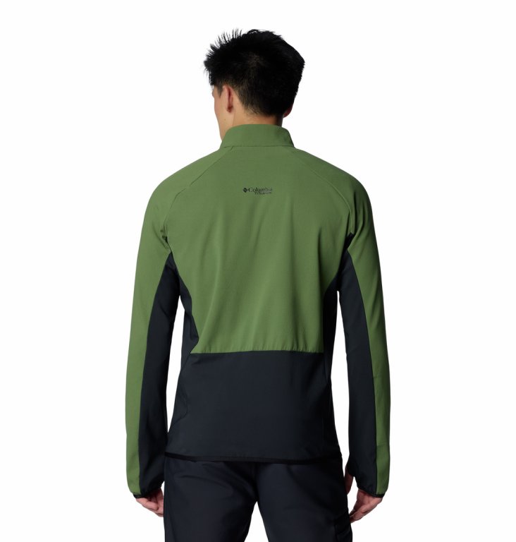 Кофта Columbia Spectre Ridge™ Tech Fleece FZ II M - зелений/чорний