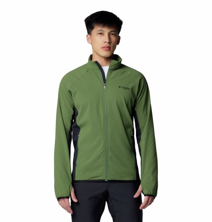 Кофта Columbia Spectre Ridge™ Tech Fleece FZ II M - зелений/чорний