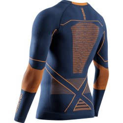 Футболка X-Bionic Energy Accumulator Light Shirt Ls M - синій/помаранчевий