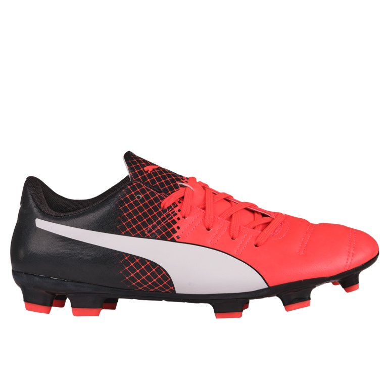 Футбольні бутси Puma Power 4.3 FG M - чорний/червоний