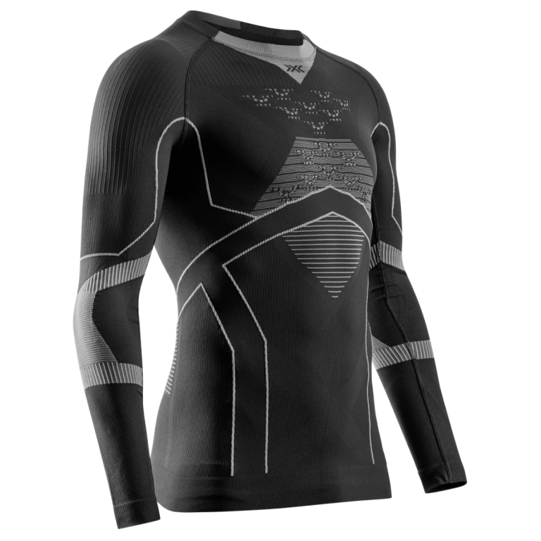 Термофутболка X-Bionic Energy Accumulator Light Shirt LS M - чорно/сіра