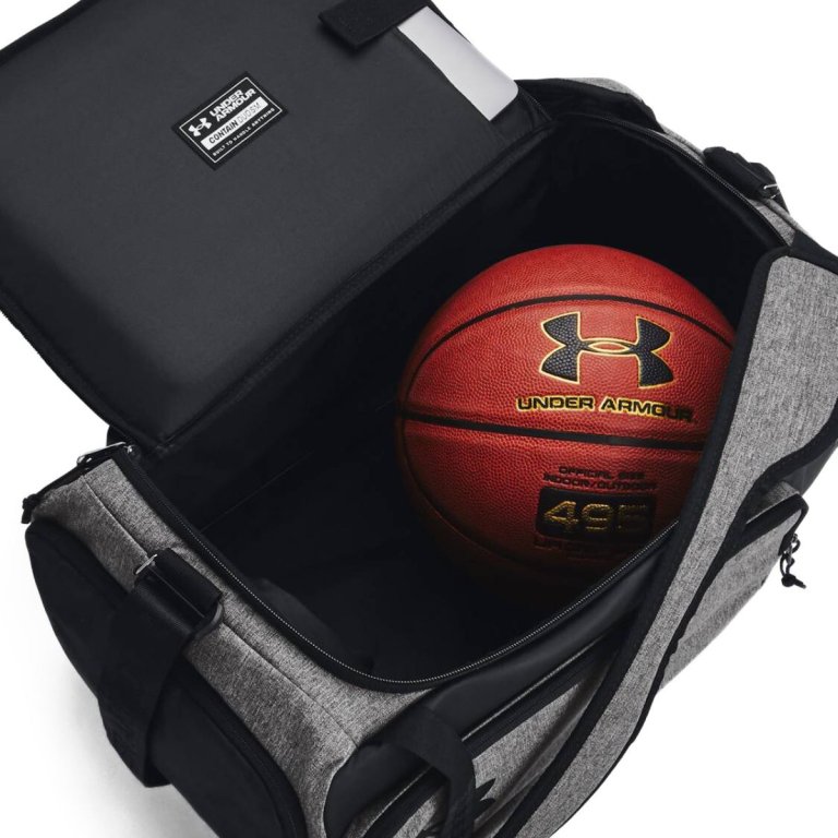 Сумка Under Armour Contain Duo SM BP Duffle Bag - сіро/чорна